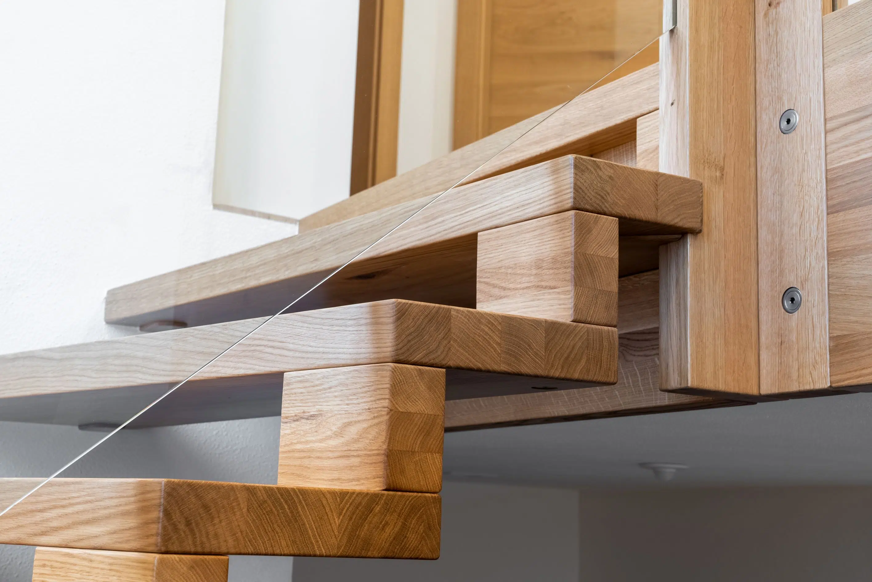 Treppe aus Holz