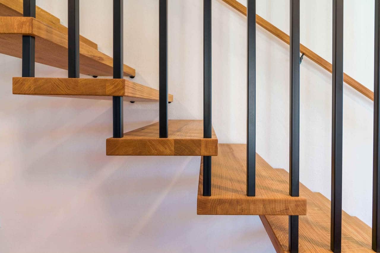 Treppe in Eiche
