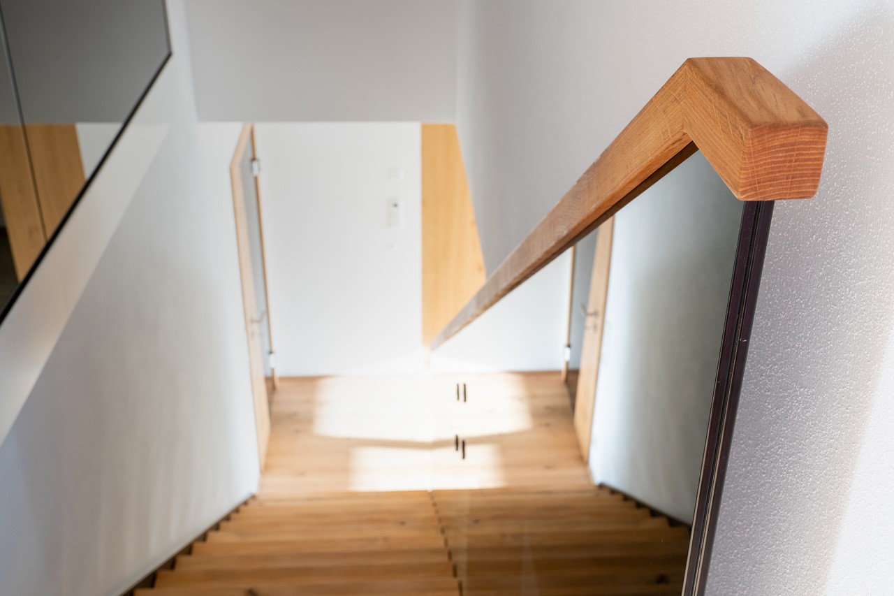 Treppe mit Wange