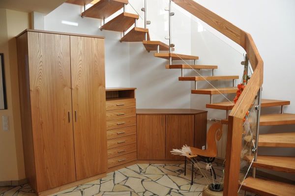 Holztreppe